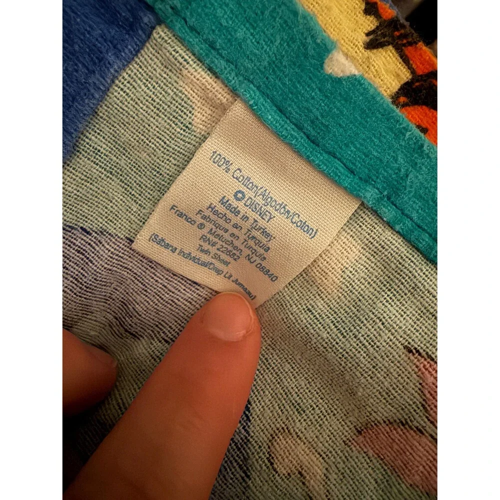 Vintage Disney Winnie the Pooh Winter Twin Sheet Set Flat & Fitted Tigger Piglet